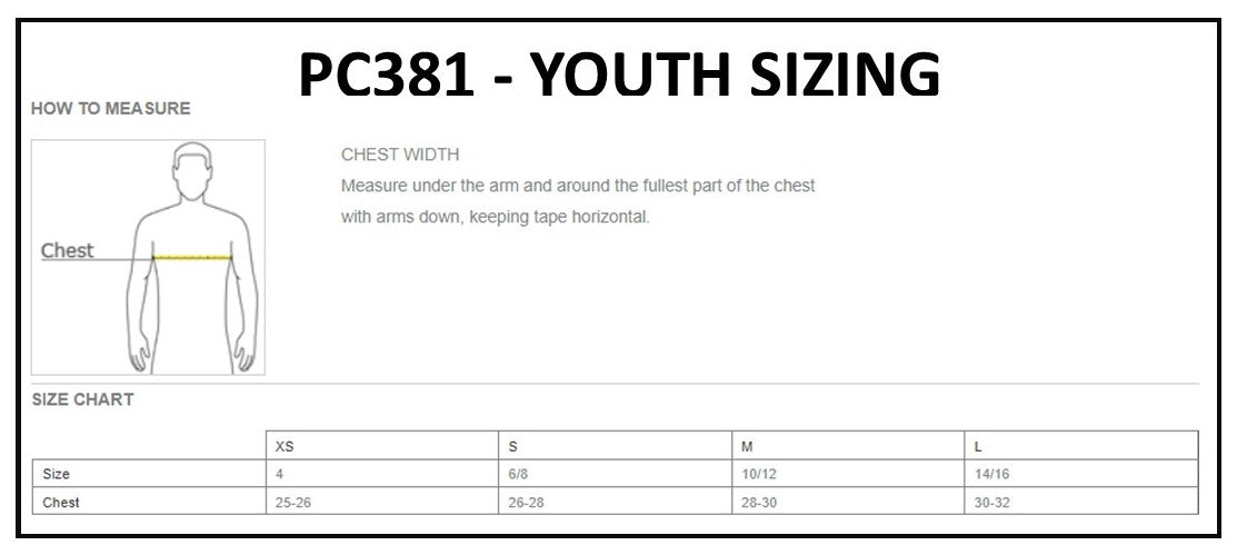 Port & Co. Unisex Performance Blend Tee - White on White