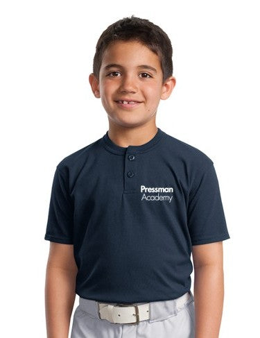 **NEW** Sport-Tek® Youth Short Sleeve Henley