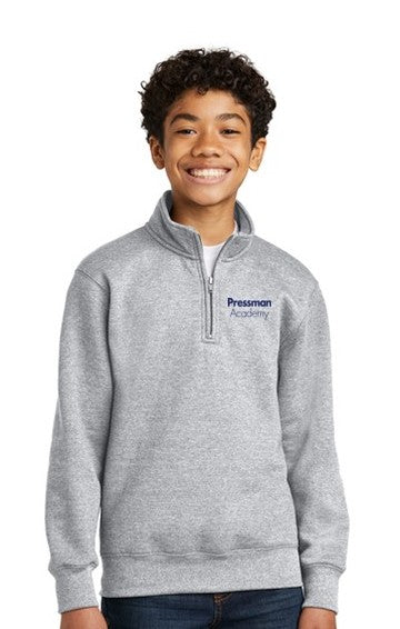**NEW** Port & Co™ Youth Core Fleece 1/4-Zip Pullover Sweatshirt
